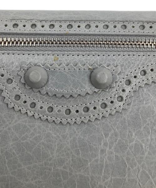 BALENCIAGA（バレンシアガ）BALENCIAGA (バレンシアガ) クラシック・コンチネンタル・ウォレット グレーの古着・服飾アイテム