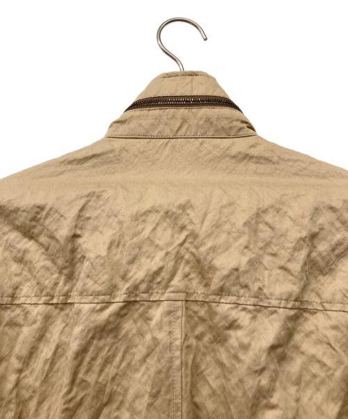 PRADA（プラダ）PRADA (プラダ) 00's シワ加工スタンドカラーコットンジャケット ベージュ サイズ:Mの古着・服飾アイテム
