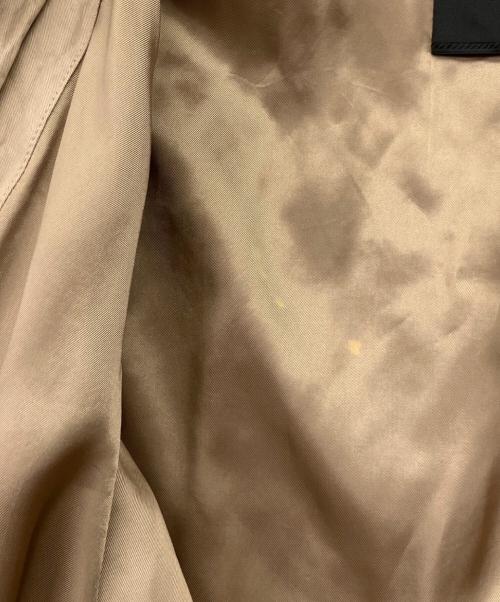 PRADA（プラダ）PRADA (プラダ) 00's シワ加工スタンドカラーコットンジャケット ベージュ サイズ:Mの古着・服飾アイテム