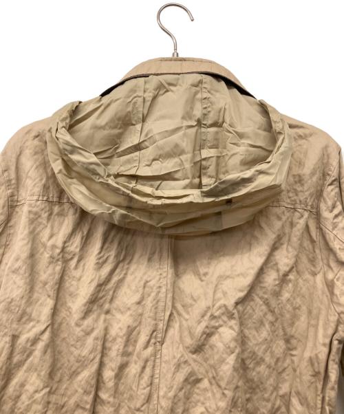 PRADA（プラダ）PRADA (プラダ) 00's シワ加工スタンドカラーコットンジャケット ベージュ サイズ:Mの古着・服飾アイテム