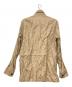 PRADA (プラダ) 00's シワ加工スタンドカラーコットンジャケット ベージュ サイズ:M：27000円