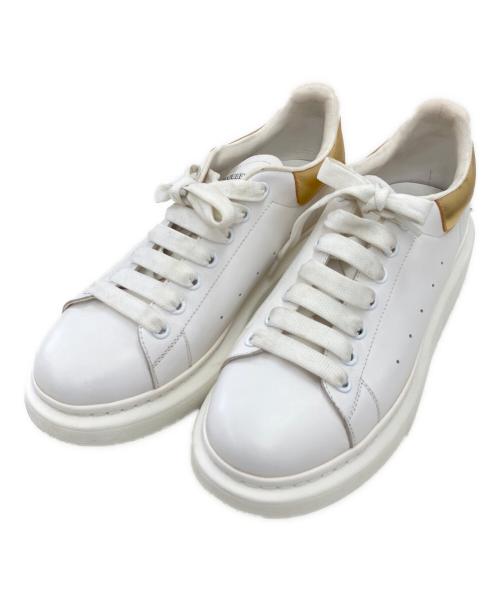 ALEXANDER McQUEEN（アレキサンダーマックイーン）ALEXANDER McQUEEN (アレキサンダーマックイーン) レースアップスニーカー ホワイト サイズ:26.5の古着・服飾アイテム