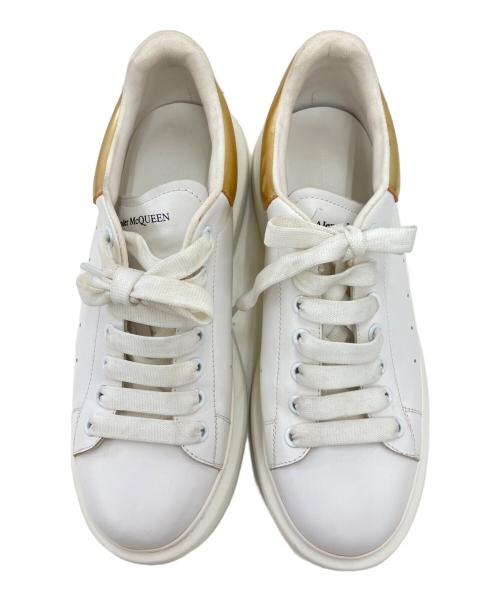 ALEXANDER McQUEEN（アレキサンダーマックイーン）ALEXANDER McQUEEN (アレキサンダーマックイーン) レースアップスニーカー ホワイト サイズ:26.5の古着・服飾アイテム
