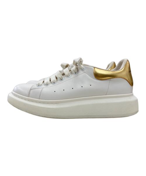 ALEXANDER McQUEEN（アレキサンダーマックイーン）ALEXANDER McQUEEN (アレキサンダーマックイーン) レースアップスニーカー ホワイト サイズ:26.5の古着・服飾アイテム
