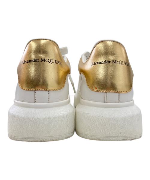 ALEXANDER McQUEEN（アレキサンダーマックイーン）ALEXANDER McQUEEN (アレキサンダーマックイーン) レースアップスニーカー ホワイト サイズ:26.5の古着・服飾アイテム