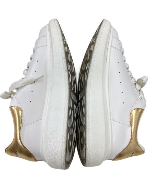 ALEXANDER McQUEEN（アレキサンダーマックイーン）ALEXANDER McQUEEN (アレキサンダーマックイーン) レースアップスニーカー ホワイト サイズ:26.5の古着・服飾アイテム