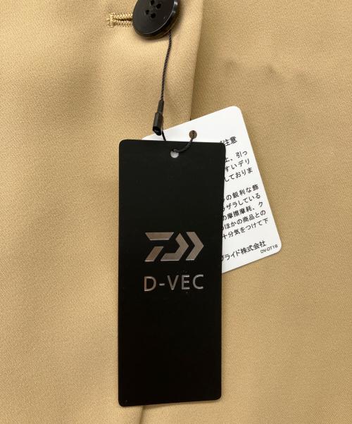D-VEC（ディーベック）D-VEC (ディーベック) STRETCH TWILL JACKET ベージュ サイズ:1 未使用品の古着・服飾アイテム