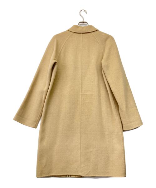 BURBERRY LONDON（バーバリーロンドン）BURBERRY LONDON (バーバリーロンドン) カシミヤ混ウールコート ベージュ サイズ:40の古着・服飾アイテム