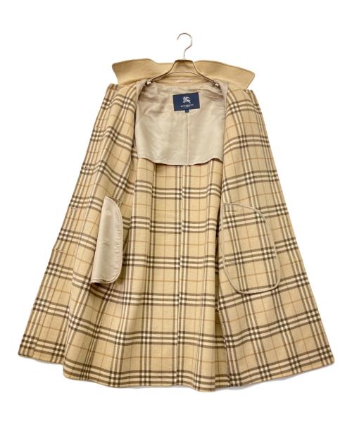 BURBERRY LONDON（バーバリーロンドン）BURBERRY LONDON (バーバリーロンドン) カシミヤ混ウールコート ベージュ サイズ:40の古着・服飾アイテム