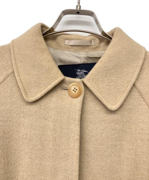 BURBERRY LONDON（バーバリーロンドン）BURBERRY LONDON (バーバリーロンドン) カシミヤ混ウールコート ベージュ サイズ:40の古着・服飾アイテム