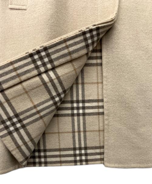 BURBERRY LONDON（バーバリーロンドン）BURBERRY LONDON (バーバリーロンドン) カシミヤ混ウールコート ベージュ サイズ:40の古着・服飾アイテム