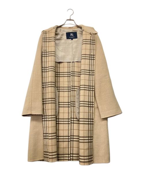 BURBERRY LONDON（バーバリーロンドン）BURBERRY LONDON (バーバリーロンドン) カシミヤ混ウールコート ベージュ サイズ:40の古着・服飾アイテム