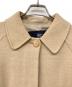 中古・古着 BURBERRY LONDON (バーバリーロンドン) カシミヤ混ウールコート ベージュ サイズ:40：25000円