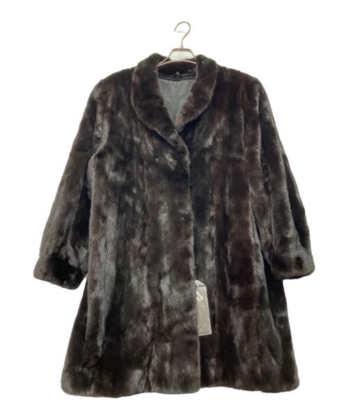 BLACK GLAMA（ブラックグラマ）BLACK GLAMA (ブラックグラマ) ミンクコート ブラック サイズ:13 未使用品の古着・服飾アイテム