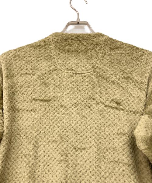 Snow peak（スノーピーク）snow peak (スノーピーク) Polartec High Loft Fleece Crew Neck Sweater カーキ サイズ:Sの古着・服飾アイテム