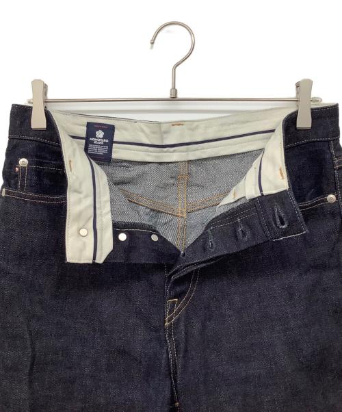 MOMOTARO JEANS（桃太郎ジーンズ）MOMOTARO JEANS (桃太郎ジーンズ) #100 STANDARD STRAIGHT 14.7oz インディゴ サイズ:76cm(W30)の古着・服飾アイテム