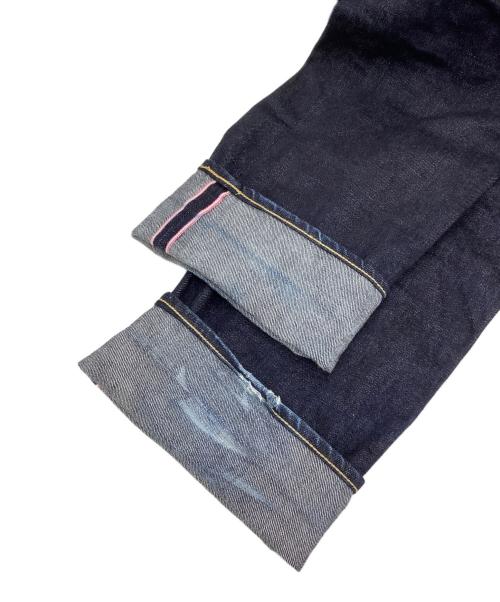 MOMOTARO JEANS（桃太郎ジーンズ）MOMOTARO JEANS (桃太郎ジーンズ) #100 STANDARD STRAIGHT 14.7oz インディゴ サイズ:76cm(W30)の古着・服飾アイテム