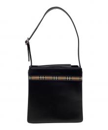 BURBERRY（バーバリー）の古着「ワンショルダーバッグ」｜ブラック