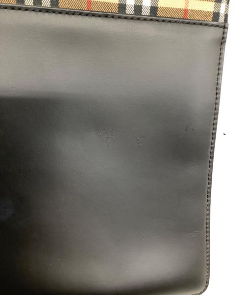 BURBERRY（バーバリー）BURBERRY (バーバリー) ワンショルダーバッグ ブラックの古着・服飾アイテム