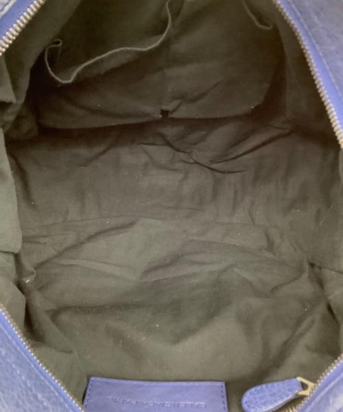 BALENCIAGA（バレンシアガ）BALENCIAGA (バレンシアガ) 2WAYバッグ ブルーの古着・服飾アイテム