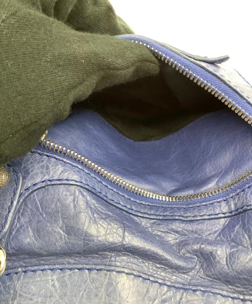 BALENCIAGA（バレンシアガ）BALENCIAGA (バレンシアガ) 2WAYバッグ ブルーの古着・服飾アイテム