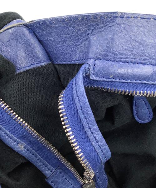BALENCIAGA（バレンシアガ）BALENCIAGA (バレンシアガ) 2WAYバッグ ブルーの古着・服飾アイテム