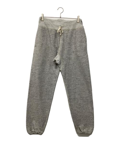 RRL（ダブルアールエル）RRL (ダブルアールエル) ドローストリングFLEECE SWEAT PANTS グレー サイズ:Mの古着・服飾アイテム