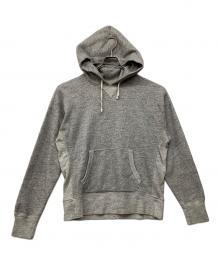 RRL（ダブルアールエル）の古着「霜降り両Vガゼットドローストリング パーカー」｜グレー