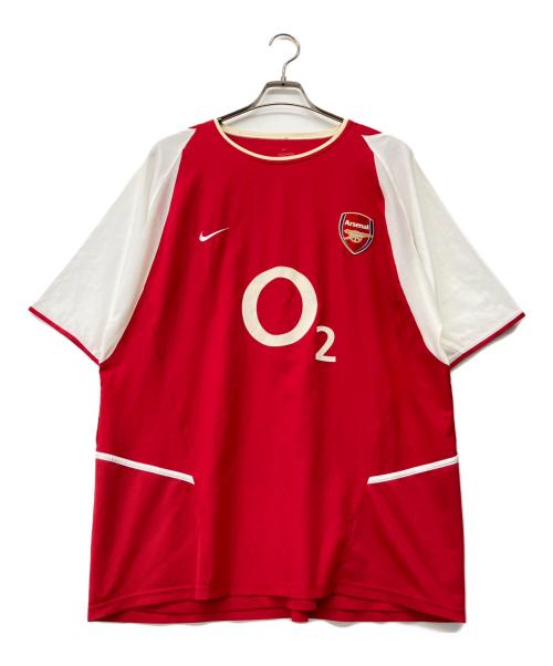 NIKE（ナイキ）NIKE (ナイキ) サッカーユニフォーム レッド×ホワイト サイズ:XLの古着・服飾アイテム