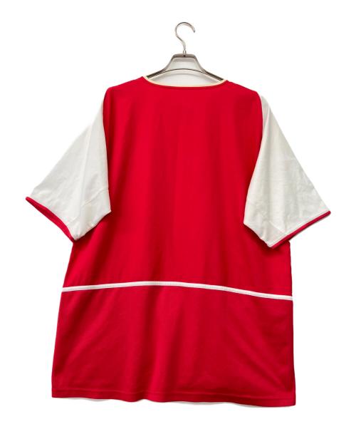 NIKE（ナイキ）NIKE (ナイキ) サッカーユニフォーム レッド×ホワイト サイズ:XLの古着・服飾アイテム