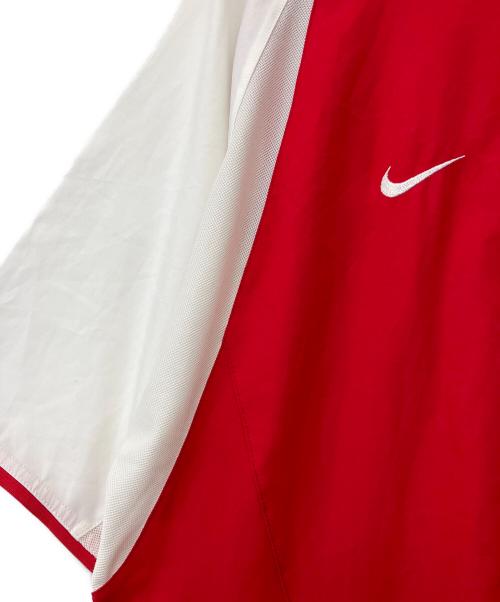 NIKE（ナイキ）NIKE (ナイキ) サッカーユニフォーム レッド×ホワイト サイズ:XLの古着・服飾アイテム
