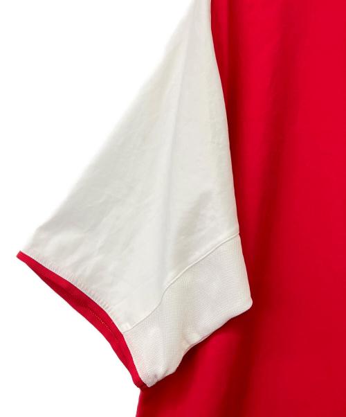 NIKE（ナイキ）NIKE (ナイキ) サッカーユニフォーム レッド×ホワイト サイズ:XLの古着・服飾アイテム