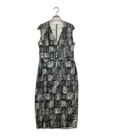MaxMara（マックスマーラ）の古着「ノースリーブワンピース」｜グリーン