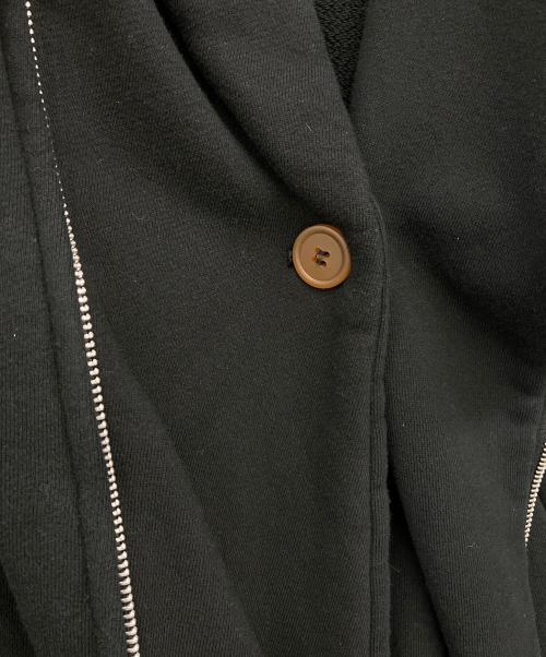 Vivienne Westwood man（ヴィヴィアン ウェストウッド マン）Vivienne Westwood man (ヴィヴィアン ウェストウッド マン) ジップパーカー ブラック サイズ:44の古着・服飾アイテム