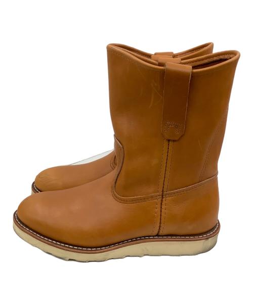 RED WING（レッドウィング）RED WING (レッドウィング) ペコスブーツ キャメル サイズ:24.5cmの古着・服飾アイテム