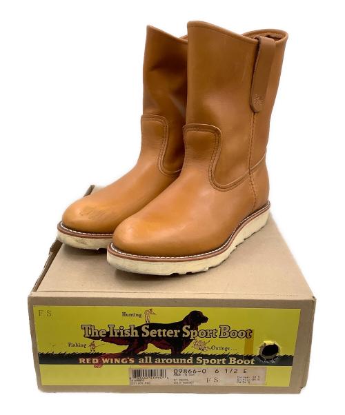 RED WING（レッドウィング）RED WING (レッドウィング) ペコスブーツ キャメル サイズ:24.5cmの古着・服飾アイテム