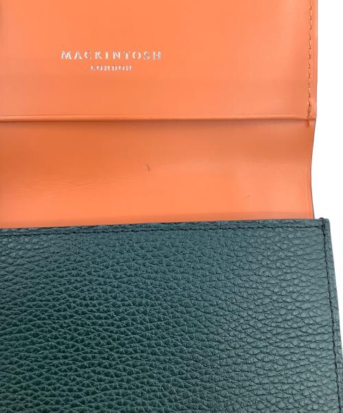 MACKINTOSH LONDON（マッキントッシュ ロンドン）MACKINTOSH LONDON (マッキントッシュ ロンドン) レザー フォンホルダーバッグ グリーンの古着・服飾アイテム