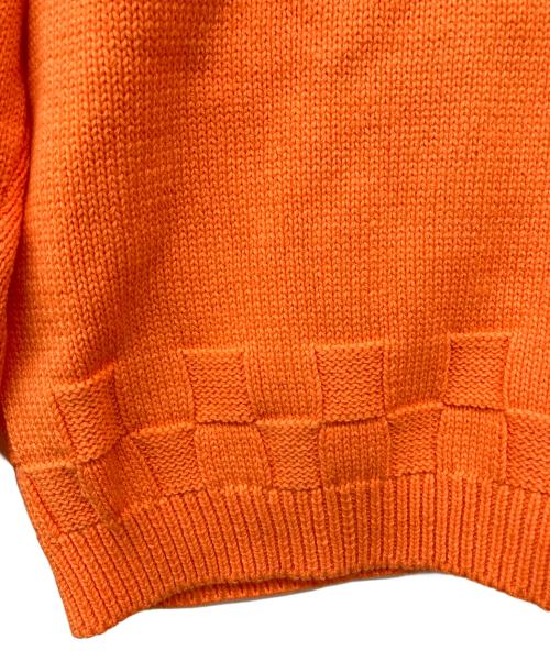 WIND AND SEA（ウィンダンシー）WIND AND SEA (ウィンダンシー) LIGHT KNIT CARDIGAN オレンジ サイズ:Mの古着・服飾アイテム