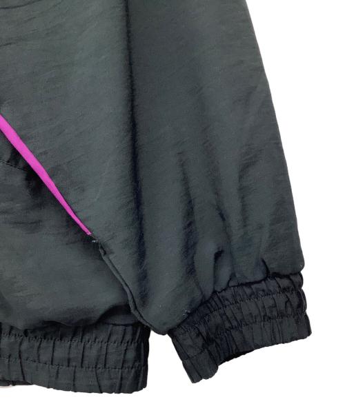 PUMA（プーマ）PUMA (プーマ) 80-90'sトラックジャケット ブラック×パープル サイズ:SｰMの古着・服飾アイテム