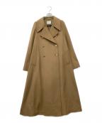 Ameriアメリ）の古着「CHARME FLARE LONG COAT」｜ブラウン