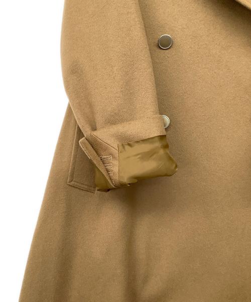 Ameri（アメリ）AMERI (アメリ) CHARME FLARE LONG COAT ブラウン サイズ:Mの古着・服飾アイテム