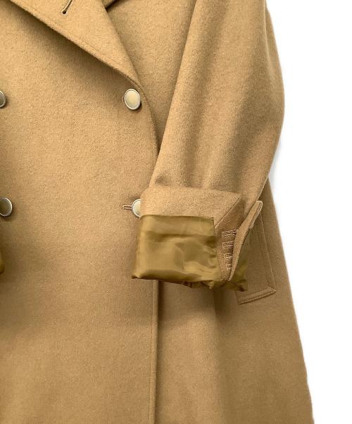 Ameri（アメリ）AMERI (アメリ) CHARME FLARE LONG COAT ブラウン サイズ:Mの古着・服飾アイテム