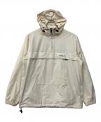 Carhartt WIPカーハート ワーク イン プログレス）の古着「ウインドブレーカープルオーバー」｜アイボリー