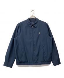 POLO RALPH LAUREN（ポロ・ラルフローレン）の古着「スイングトップ」｜ネイビー