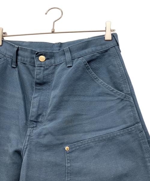 Carhartt WIP（カーハート ワーク イン プログレス）CARHARTT WIP (カーハート ワーク イン プログレス) ダブルニーパンツ ネイビー サイズ:71cm(W28)の古着・服飾アイテム