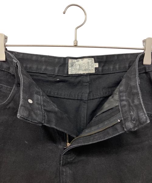 Dime（ダイム）Dime (ダイム) ブラックデニムパンツ ブラック サイズ:Mの古着・服飾アイテム
