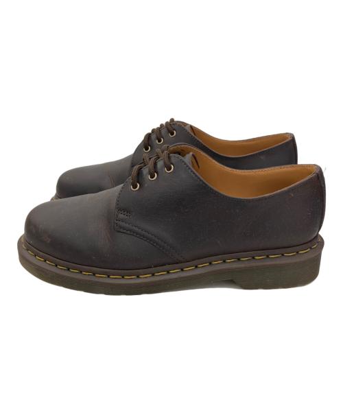Dr.Martens（ドクターマーチン）Dr.Martens (ドクターマーチン) 1461 3 ホール シューズ ダークブラウン サイズ:US8の古着・服飾アイテム