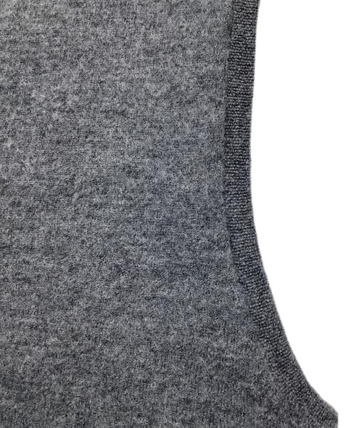 MHL（マーガレットハウエル）MHL (マーガレットハウエル) FELTED DRY WOOL KNITWEAR VEST WOMENS グレー サイズ:2の古着・服飾アイテム