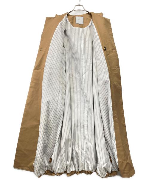 UN3D.（アンスリード）UN3D. (アンスリード) 	LAYERED POCKET TRENCH CT ブラウン サイズ:FREEの古着・服飾アイテム