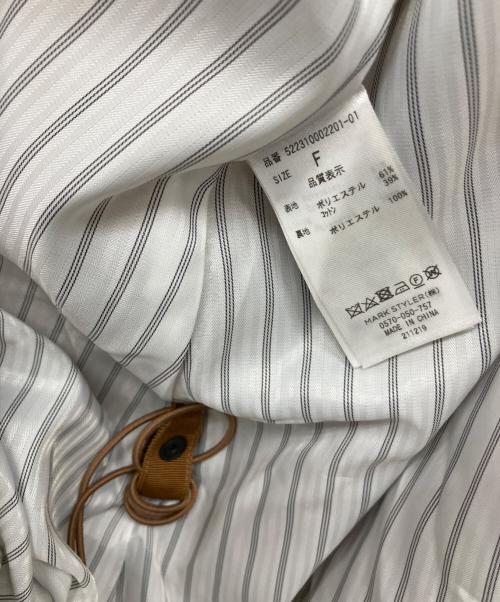 UN3D.（アンスリード）UN3D. (アンスリード) 	LAYERED POCKET TRENCH CT ブラウン サイズ:FREEの古着・服飾アイテム